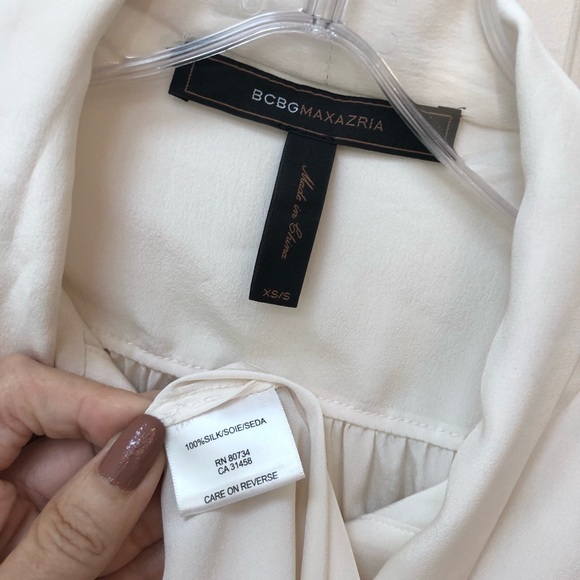 BCBGMaxAzria White Mini Dress - Picture 9 of 12